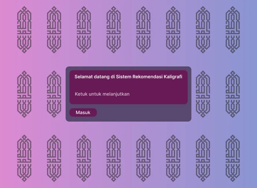 Calligraphy System UI